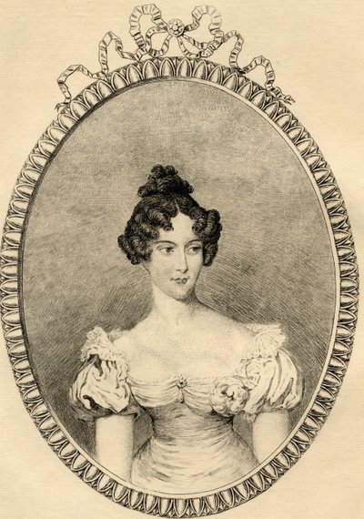 Marie-Caroline de Bourbon (1798-1870) Herzogin von Berry von French School